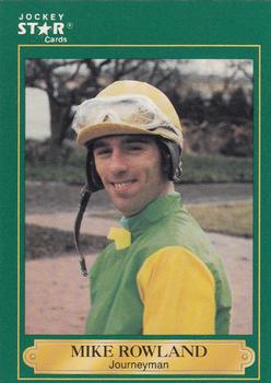 1991 Jockey Star Jockeys #171 Mike Rowland Front